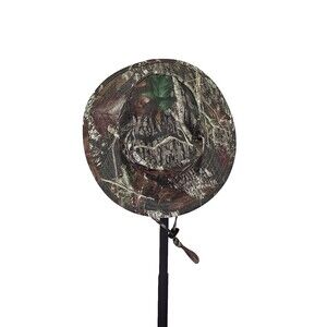Mossy Oak Safari Wide Brim Hat Mens Small Camo Outdoor Cap Hiking Vented Camping
